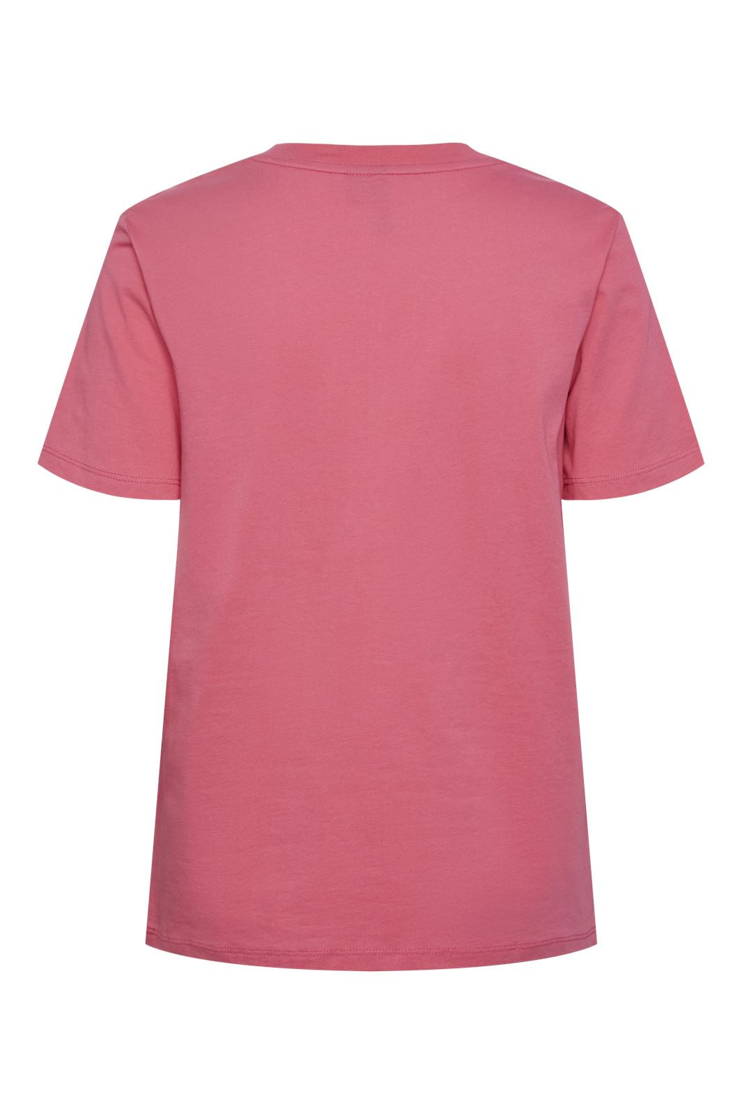 Pieces - Pcria Ss Solid Tee - 4386931 Hot Pink