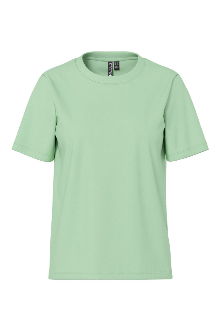 Pieces - Pcria Ss Solid Tee - 4902441 Sprucestone