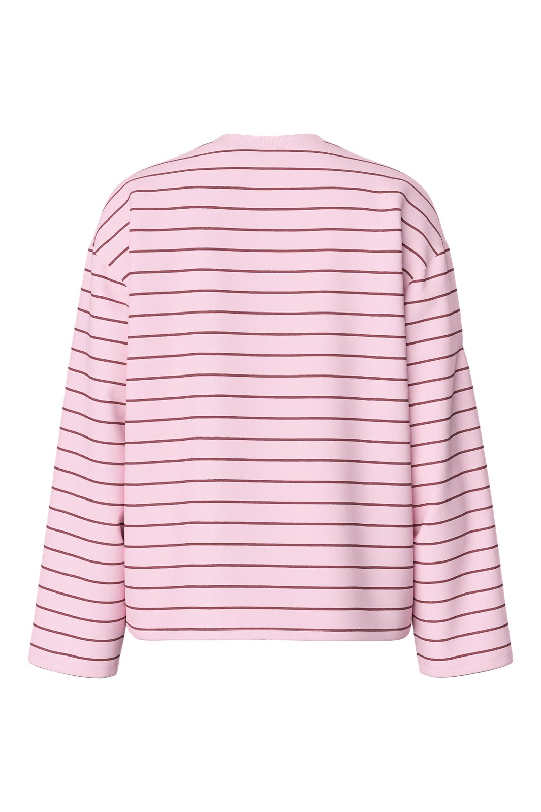 Pieces - Pcsadie Ls Barrel Sleeve Top - 5129572 Roseate Spoonbill Tawny Port
