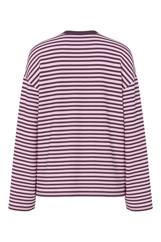 Pieces - Pcsadie Ls Top - 5306666 Plum Perfect Flushing Pink