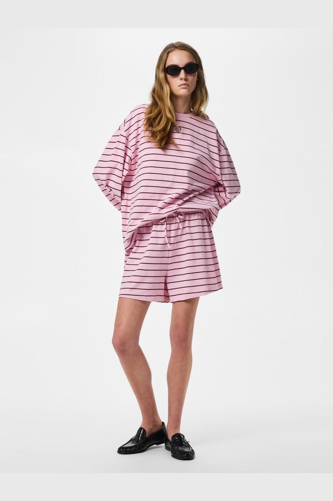 Pieces - Pcsadie Shorts - 5129581 Roseate Spoonbill Tawny Port