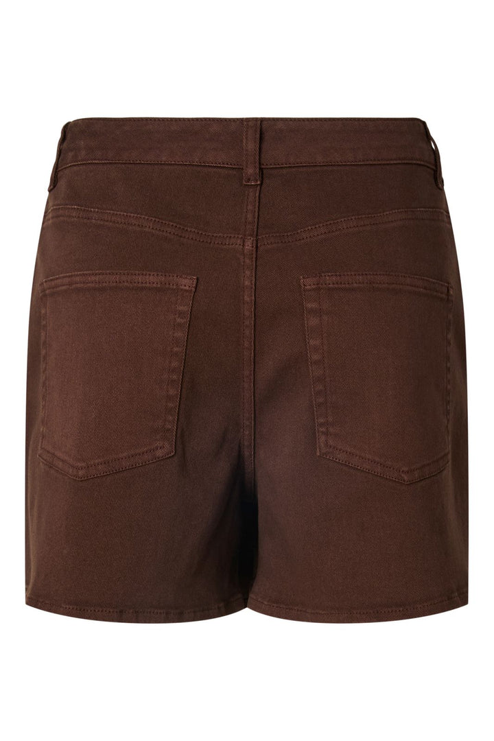 Pieces - Pcsalume Denim Skort - 5011038 Chicory Coffee