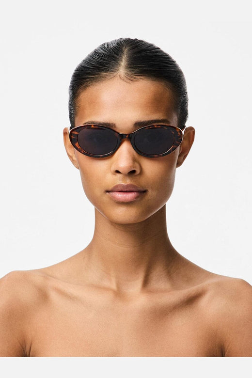 Pieces - Pcsanna Sunglasses - 4657403 Brown Stone St2 Turtle