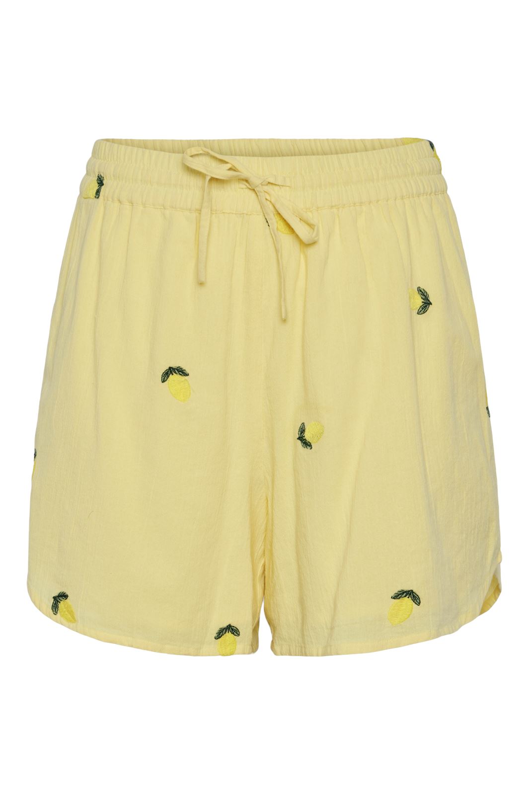 Pieces - Pcselena Shorts - 4625505 Pale Banana Lemons