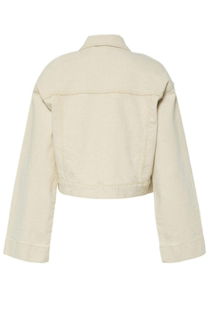 Pieces - Pcsvala Denim Jacket - 4690655 Raw Cotton Jakker 