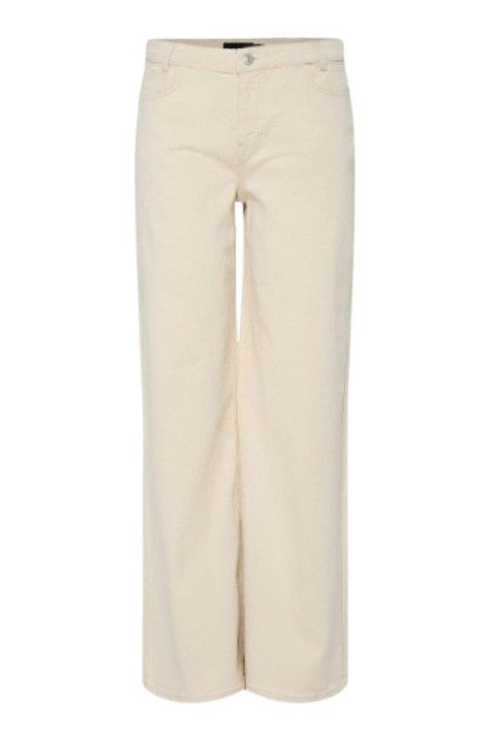 Pieces - Pcsvala Wide Denim Jeans - 4690661 Raw Cotton Jeans 