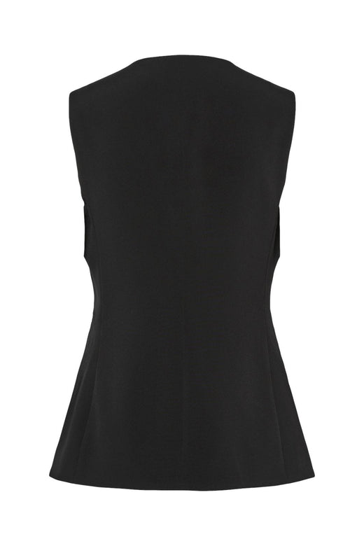 Pieces - Pctempre Long Vest - 4724813 Black