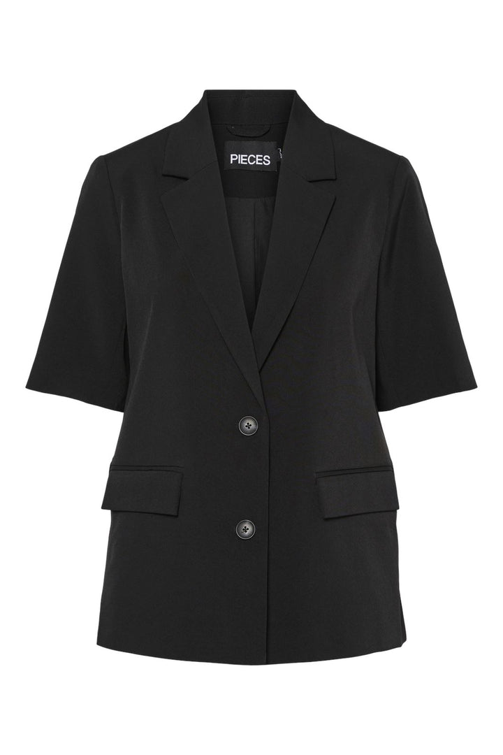 Pieces - Pctempre Ss Blazer - 4724809 Black