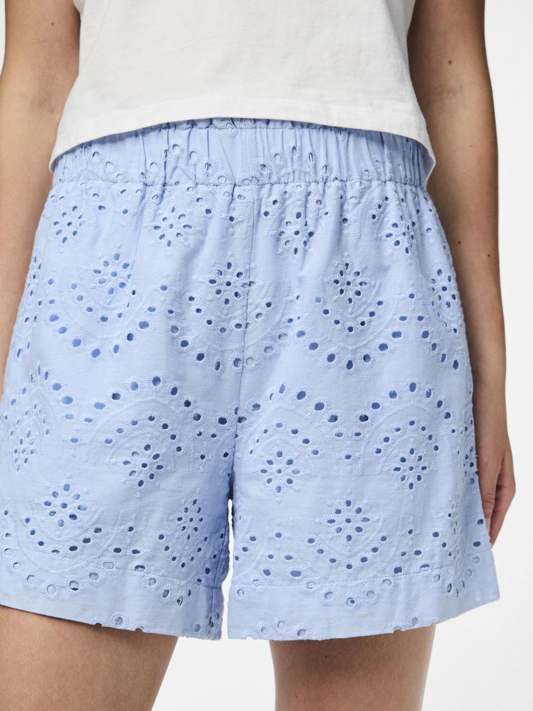 Pieces - Pcvilde Shorts - 4649436 Cashmere Blue Shorts 