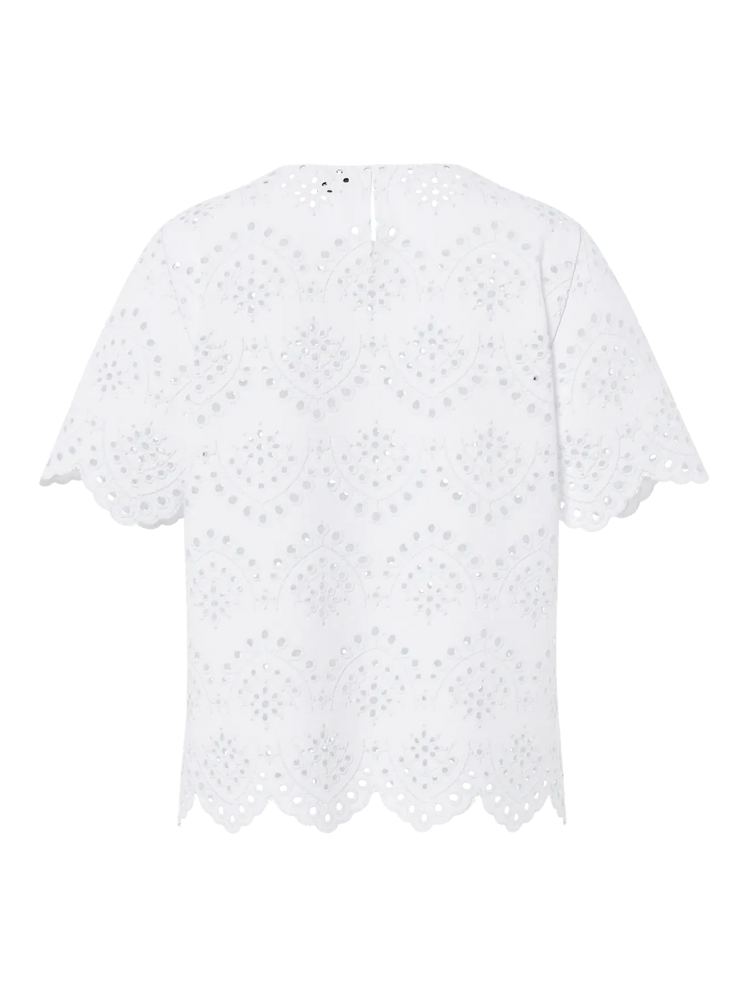 Pieces - Pcvilde Ss Top - 4902052 Bright White Tank Top 