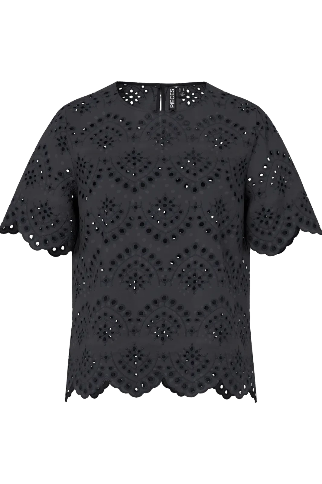 Pieces - Pcvilde Ss Top - 4902065 Black Tank Top 