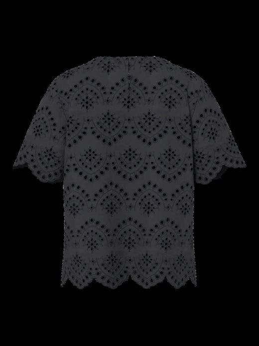 Pieces - Pcvilde Ss Top - 4902065 Black Tank Top 