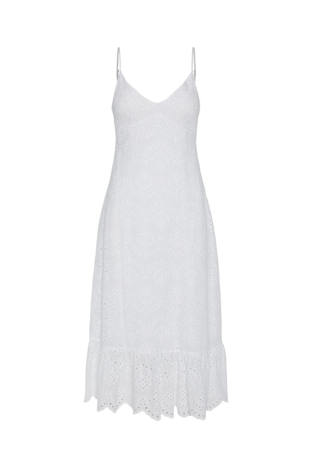 Pieces - Pcvilde Strap Dress - 4703759 Bright White