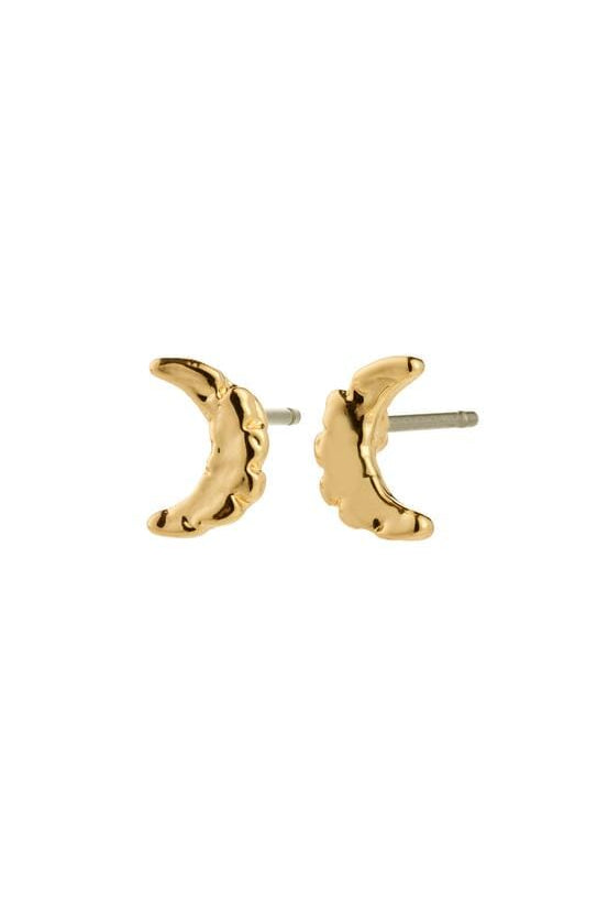 Pilgrim - Between Moon Earrings Gold-plated 262532003 - Gold Plated