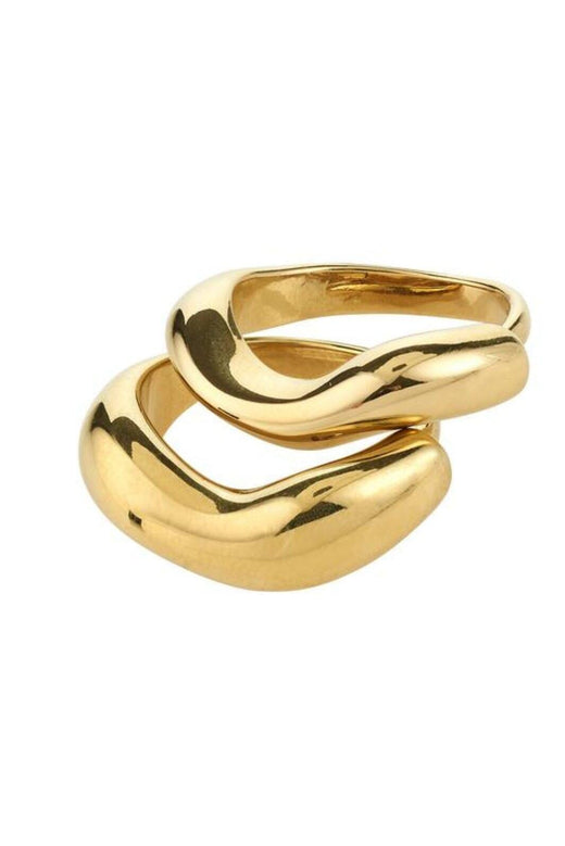 Pilgrim - Callaway Rings 2-in-1 Set, Gold-plated 282612024 - Gold Plated