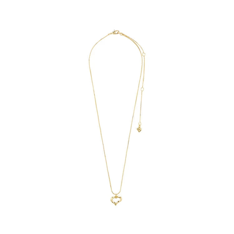 Pilgrim - Iris Necklace Gold-plated 122612001 - Gold Plated Halskæder 