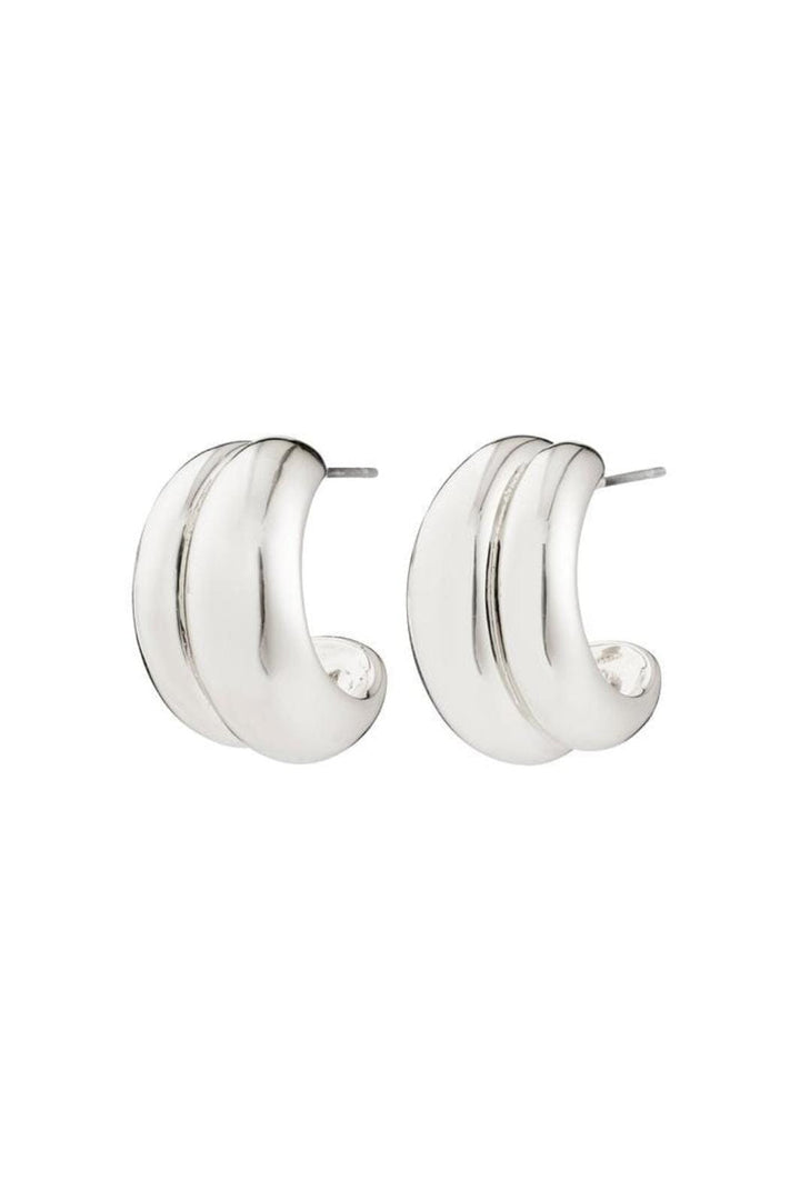 Pilgrim - Miko Earrings Silver-plated 262546043 - Silver Plated