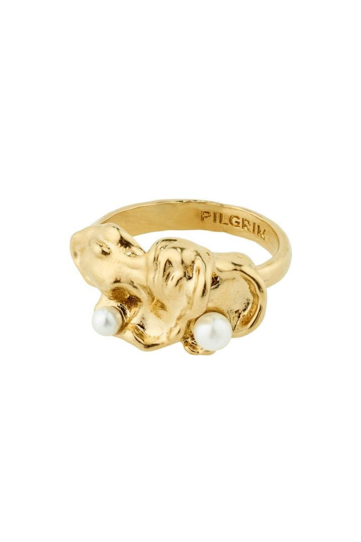 Pilgrim - Moon 102412004 - Gold Plated Ringe 