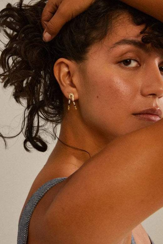 Pilgrim - Niya 282412803 - Gold Plated Øreringe 