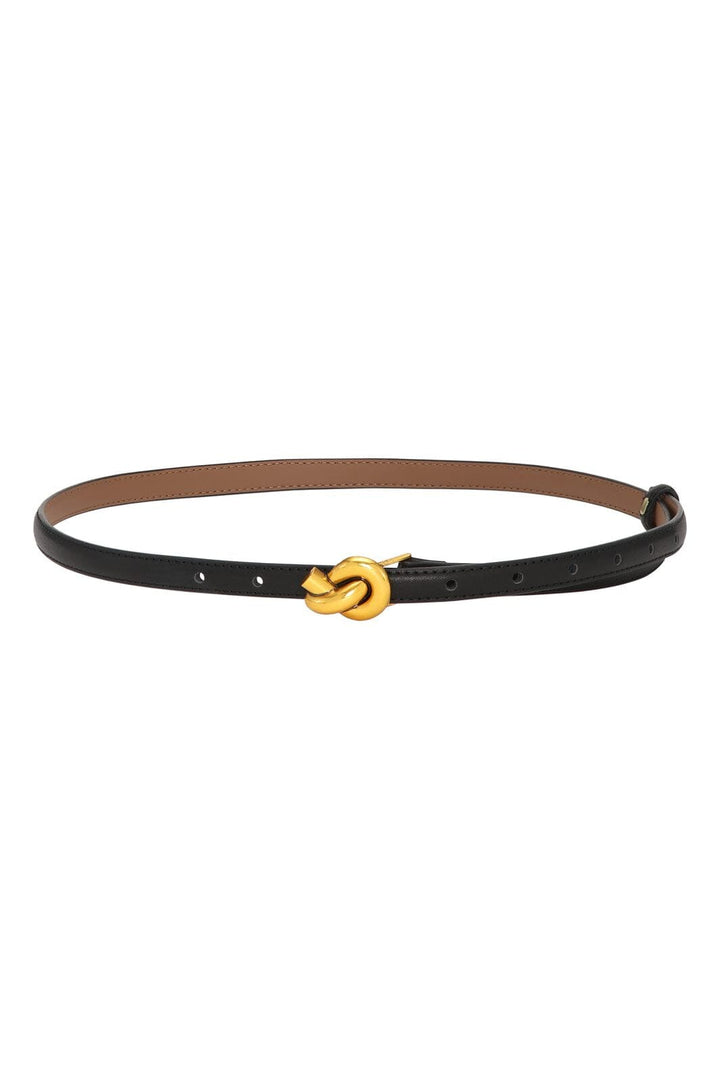 Plissé Copenhagen - Knot Belt 70-820-606 - Black