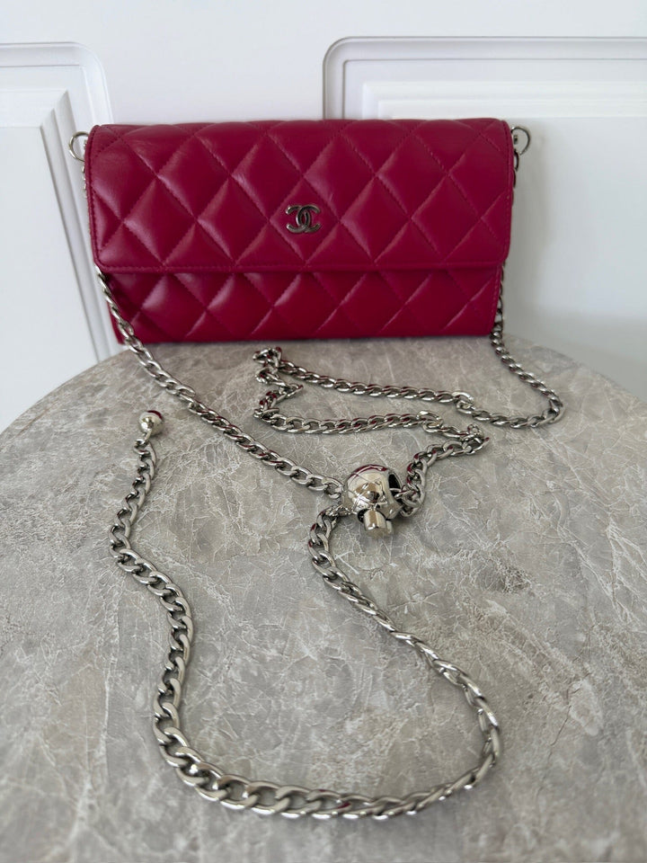 Preloved Vintageline X Molly&My - Chanel Classic Flap Wallet 3 - Logo Tasker 