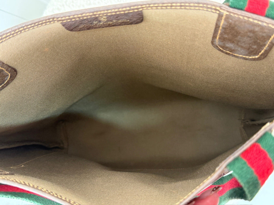 Preloved Vintageline x Molly&My - Gucci Shopper – Gg Canvas - Logo Tasker 