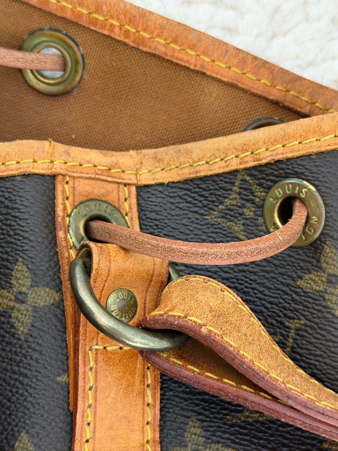 Preloved Vintageline x Molly&My - Louis Vuitton Noé Gm – Vintage - 1 - Logo Tasker 