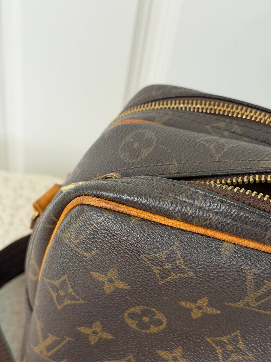 Preloved Vintageline x Molly&My - Louis Vuitton Reporter Pm – Vintage Monogram Canvas - Logo Tasker 
