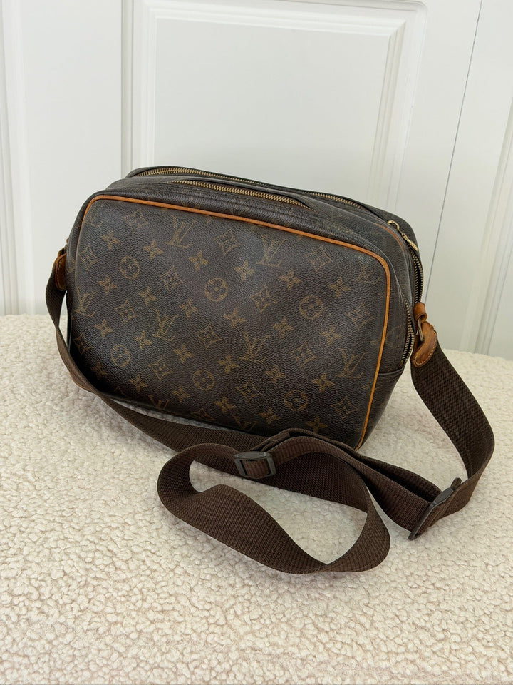 Preloved Vintageline x Molly&My - Louis Vuitton Reporter Pm – Vintage Monogram Canvas - Logo Tasker 