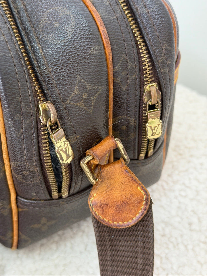 Preloved Vintageline x Molly&My - Louis Vuitton Reporter Pm – Vintage Monogram Canvas - Logo Tasker 