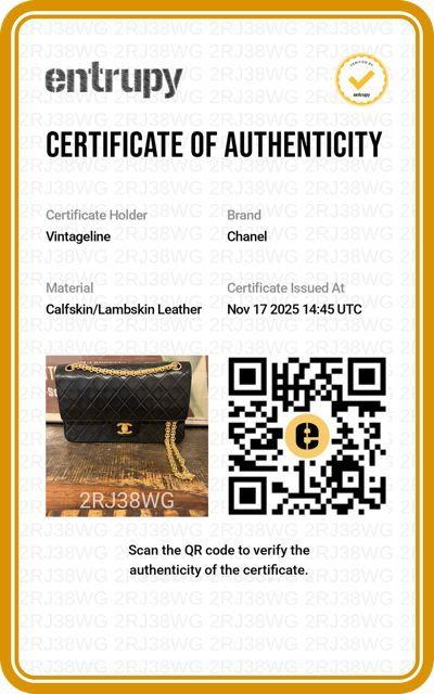 Preloved Vintageline x Molly&My - Vintage Chanel Classic Medium Item 1 - Black 