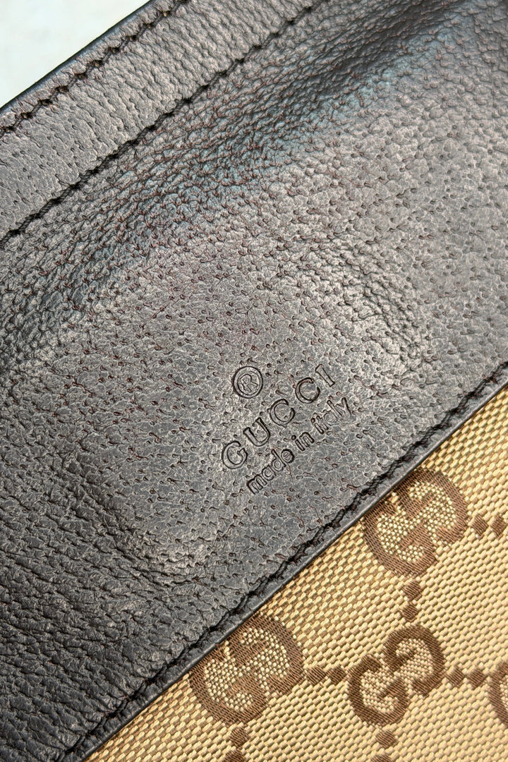 Preloved Vintageline x Molly&My - Vintage Gucci Bumbag 3 - Brown Tasker 