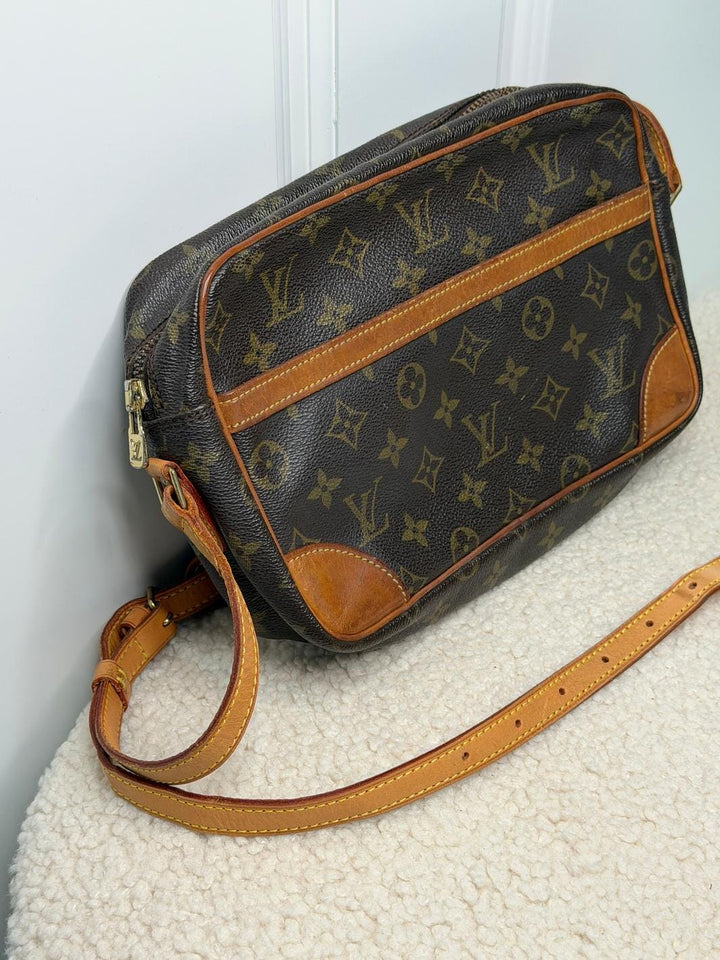 Preloved Vintageline x Molly&My - Vintage Louis Vuitton Trocadéro 27 - Brown Tasker 