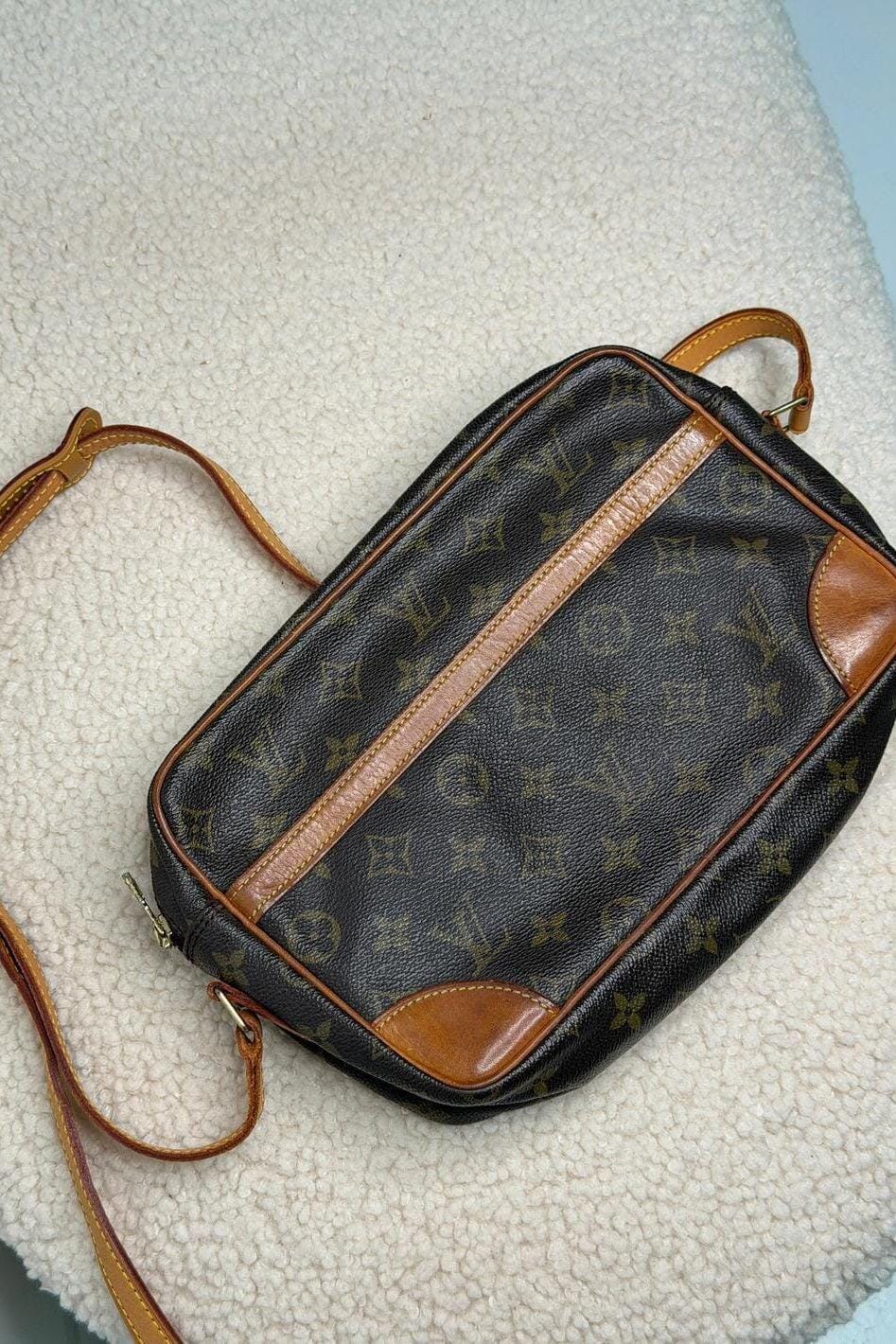 Preloved Vintageline x Molly&My - Vintage Louis Vuitton Trocadéro 27 - Brown Tasker 