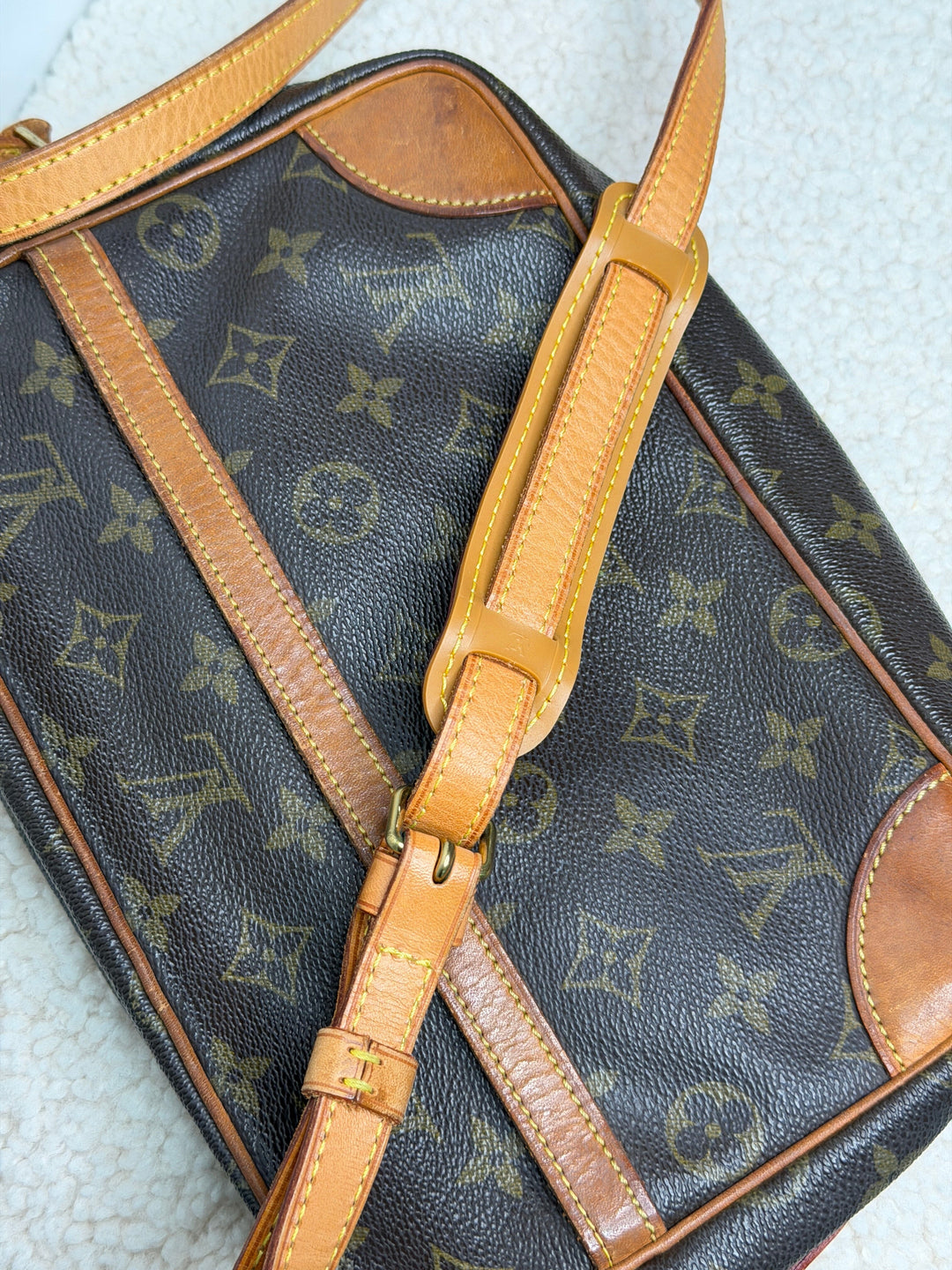 Preloved Vintageline x Molly&My - Vintage Louis Vuitton Trocadéro 27 - Brown Tasker 