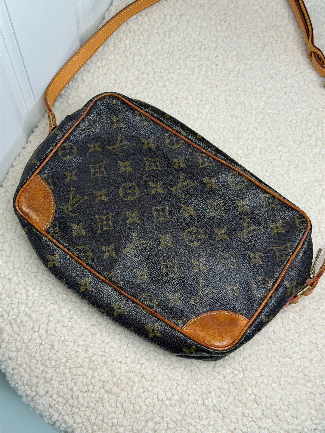 Preloved Vintageline x Molly&My - Vintage Louis Vuitton Trocadéro 27 - Brown Tasker 