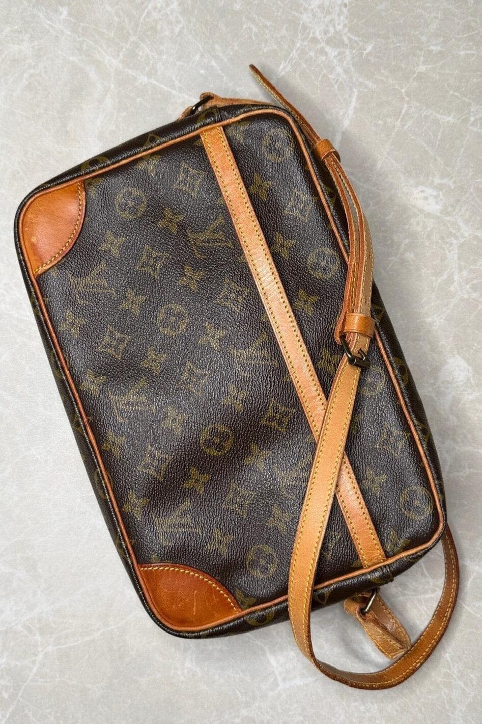 Preloved Vintageline x Molly&My - Vintage Louis Vuitton Trocadéro 30 - Brown 