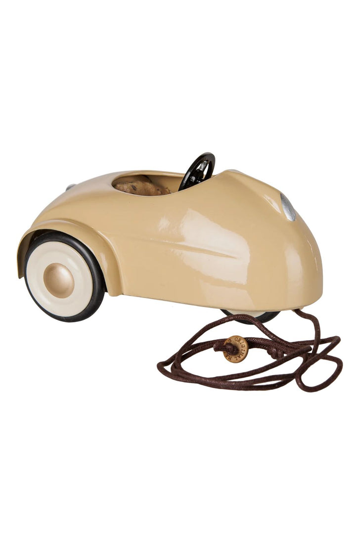 Maileg - Bil, Mus - Beige - 11-6107-00
