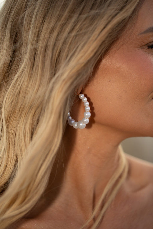 Rooted - Alberte Earring - Forgyldt Øreringe 