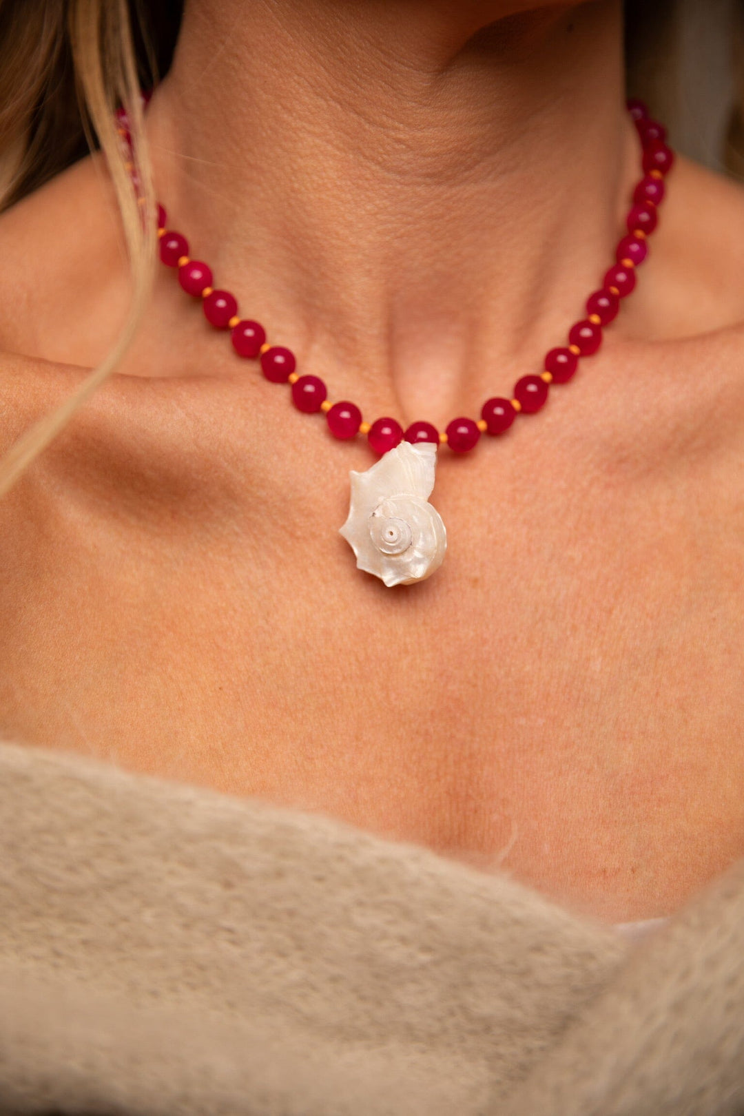 Rooted - Lisbeth Necklace - Forgyldt Halskæder 