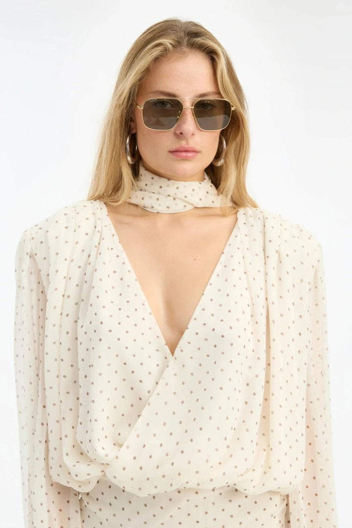 Rotate - 2. Metal Aviator Frame 1163523100 - 3100 Chimi X Gold/grey Solbriller 