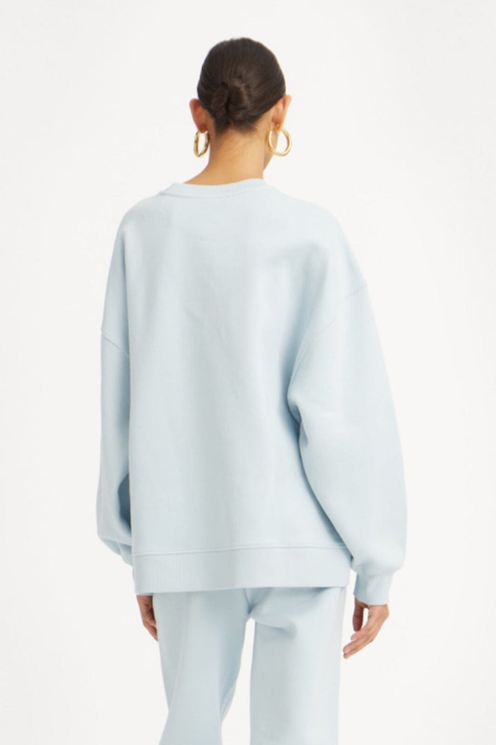 Rotate - Heavy Sweat Crewneck114376184 - Baby Blue