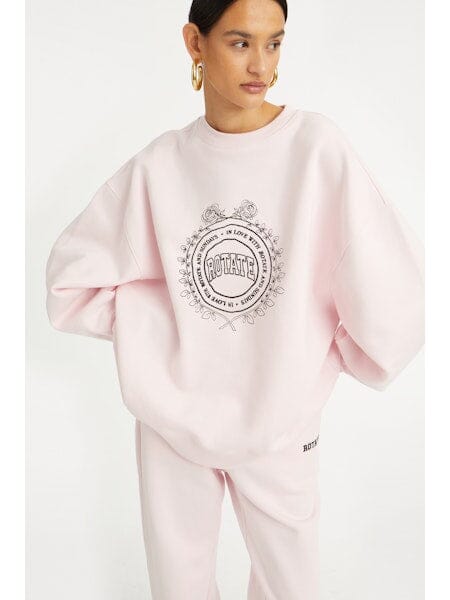 Rotate - Heavy Sweat Crewneck114425191 - Ballarina Sweatshirts 