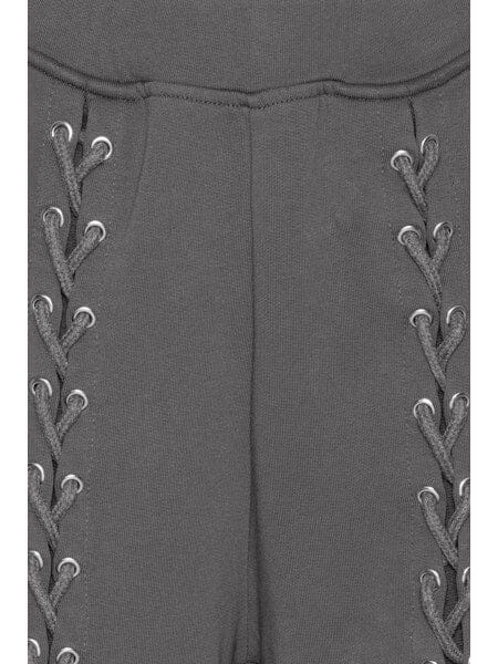 Rotate - Lacing Sweatpants 1143891205 - 1205 Gray Pinstripe Bukser 