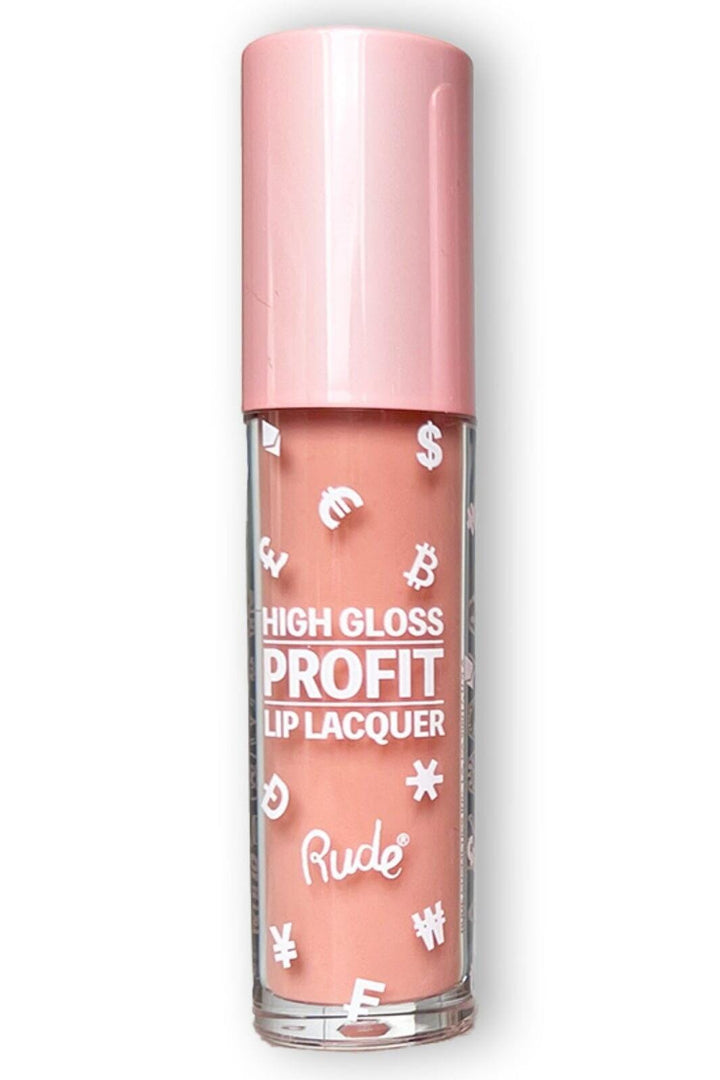 Rude Cosmetics - High Gloss Profit Lip Lacquer Dollar - Lipgloss 