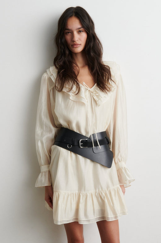 Second Female - Diversity Leather Belt 61041 - 8001 Black Bælter 