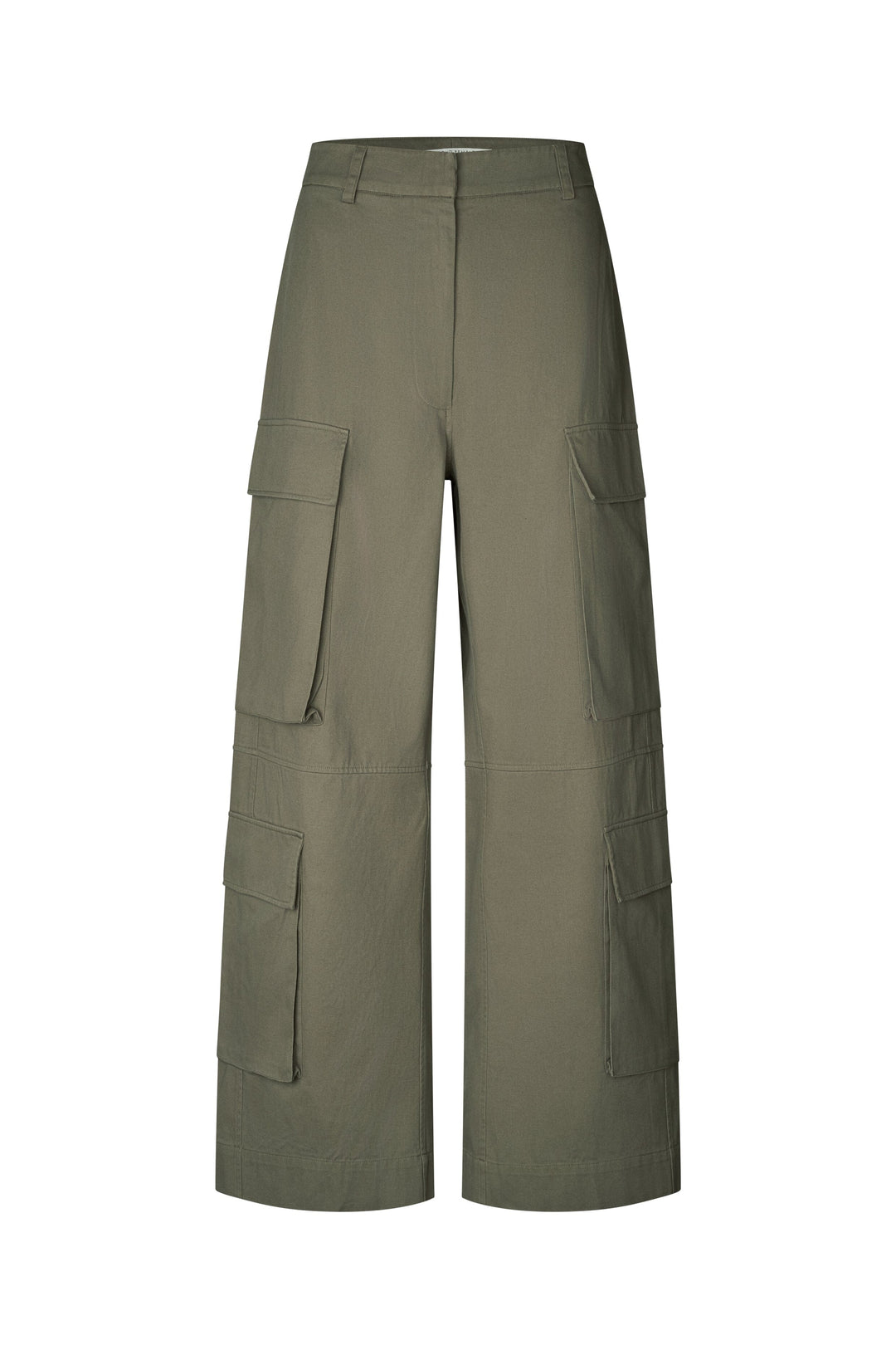 Second Female - Evara Cargo Trousers 61935 - 4123 Tea Leaf 