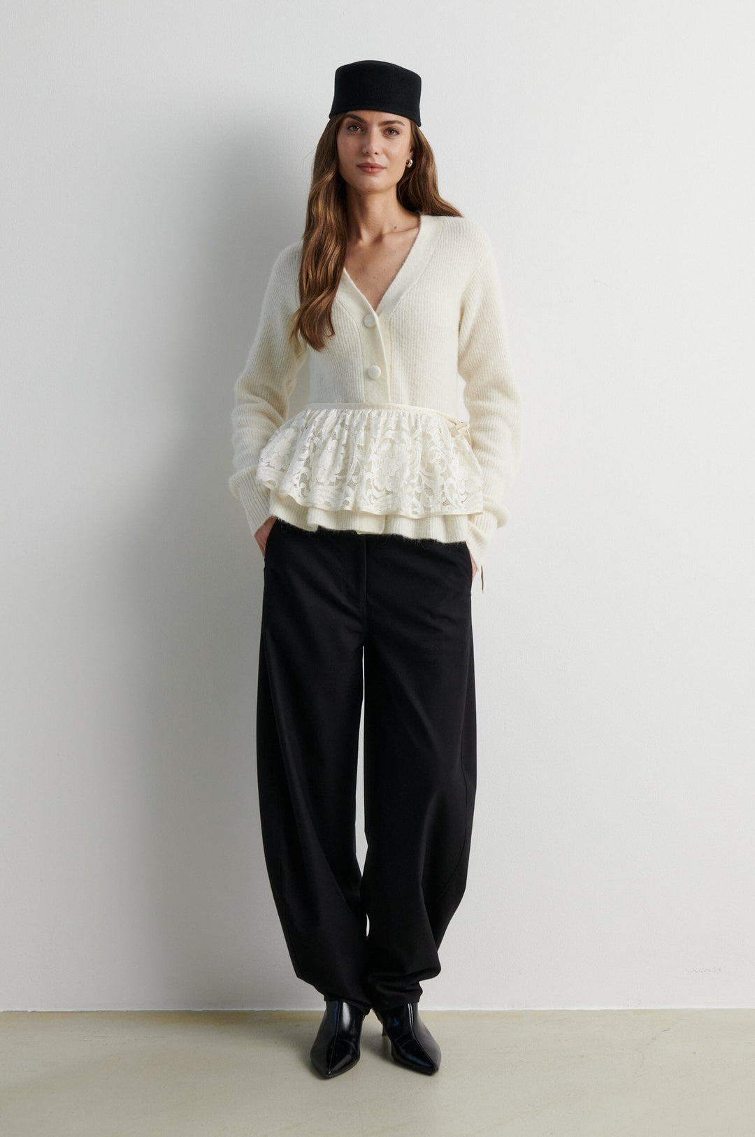 Second Female - Faira Knit Cardigan 61296 - 1051 Birch Cardigans 