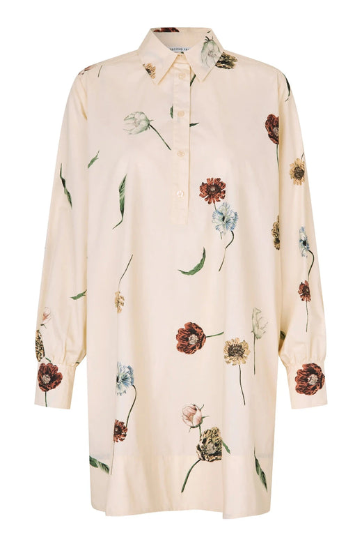 Second Female - Floco Tunic Dress 60747 - 1034 Summer Sand Kjoler 