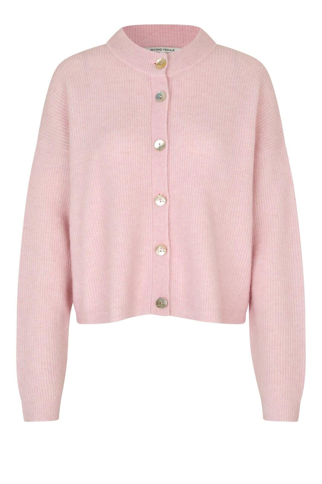 Second Female - Gabby Knit Cardigan 60305 - 9411 Pale Lilac Cardigans 